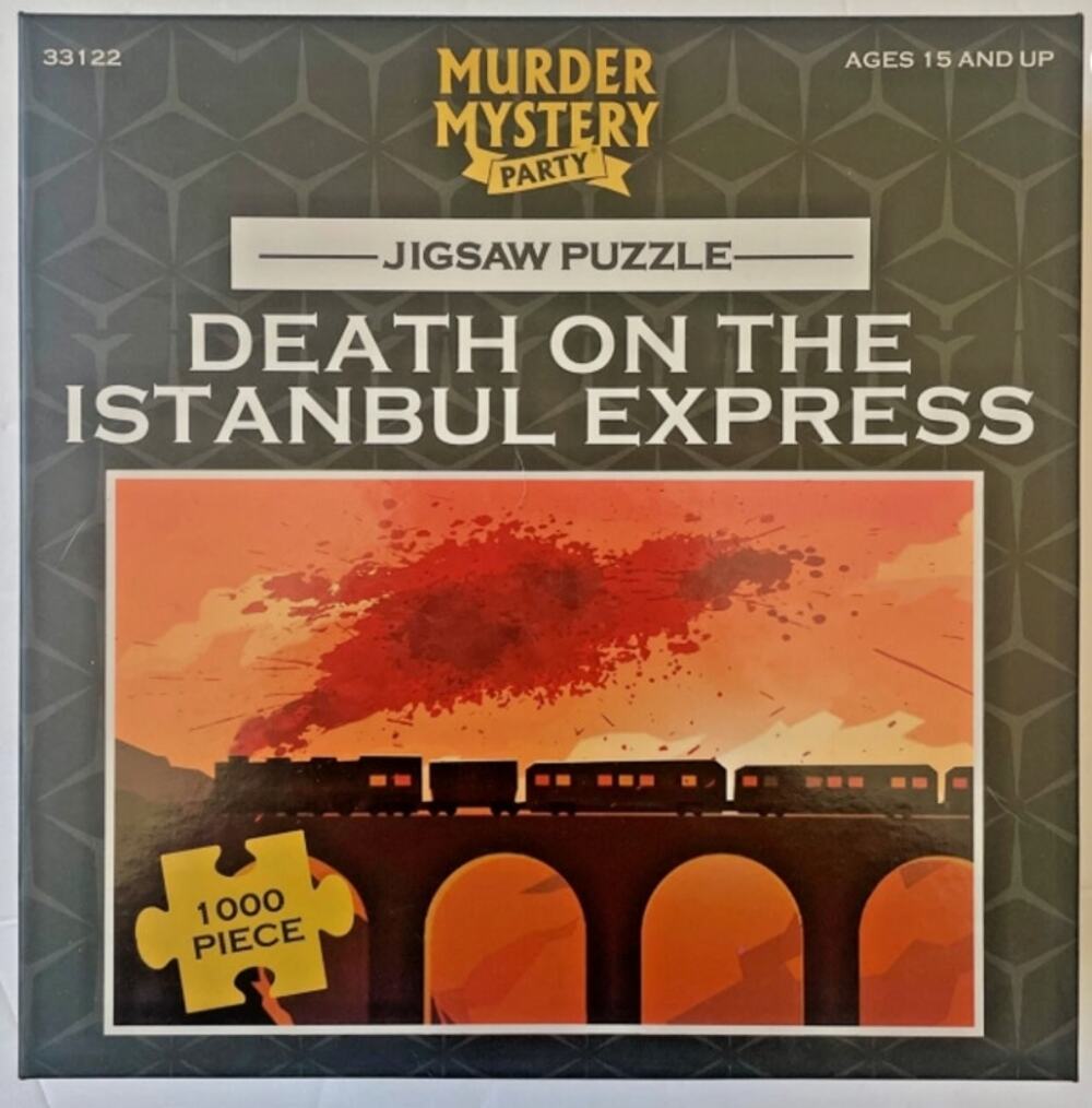 Death on The Istanbul Express-Classic Mystery Jigsaw Puzzle